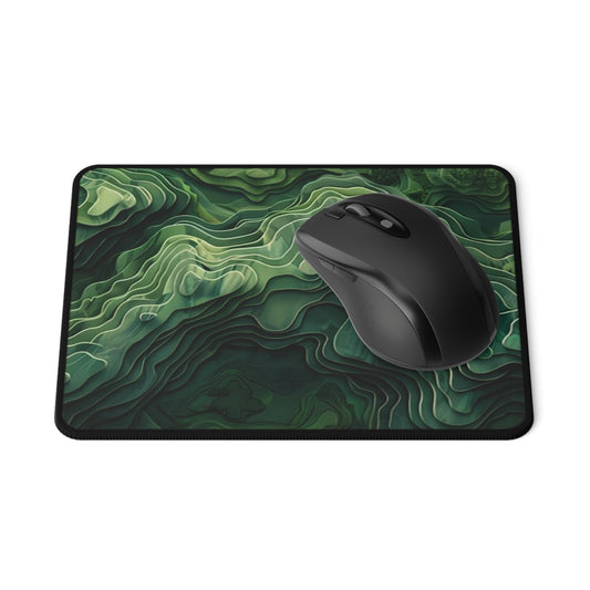 Terrain Relief Contour Mouse Pad