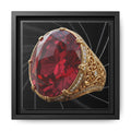 Scarlet Sovereign Canvas