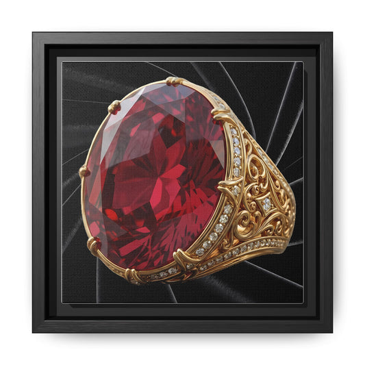 Scarlet Sovereign Canvas
