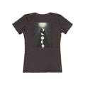 Lunar Phase Back Print Slim Fit Women’s Tee