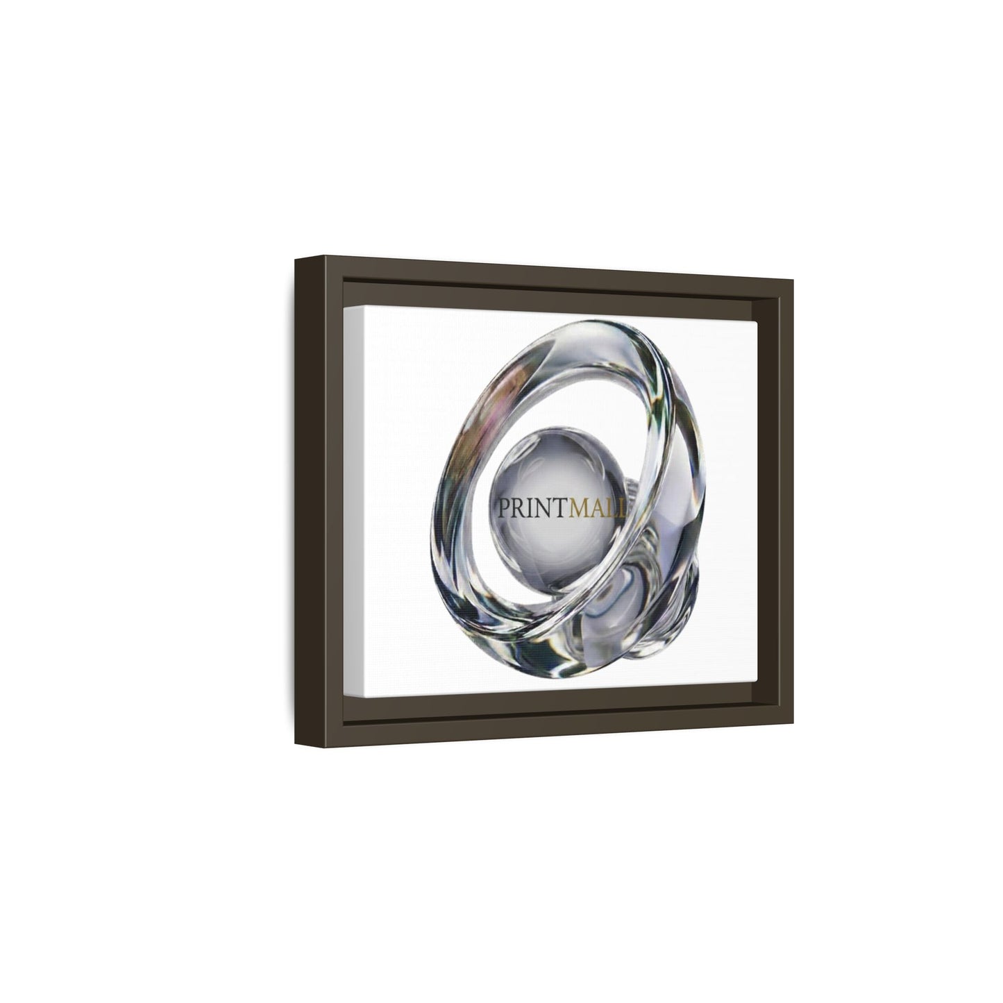 Interwoven Chrome Ribbon Canvas