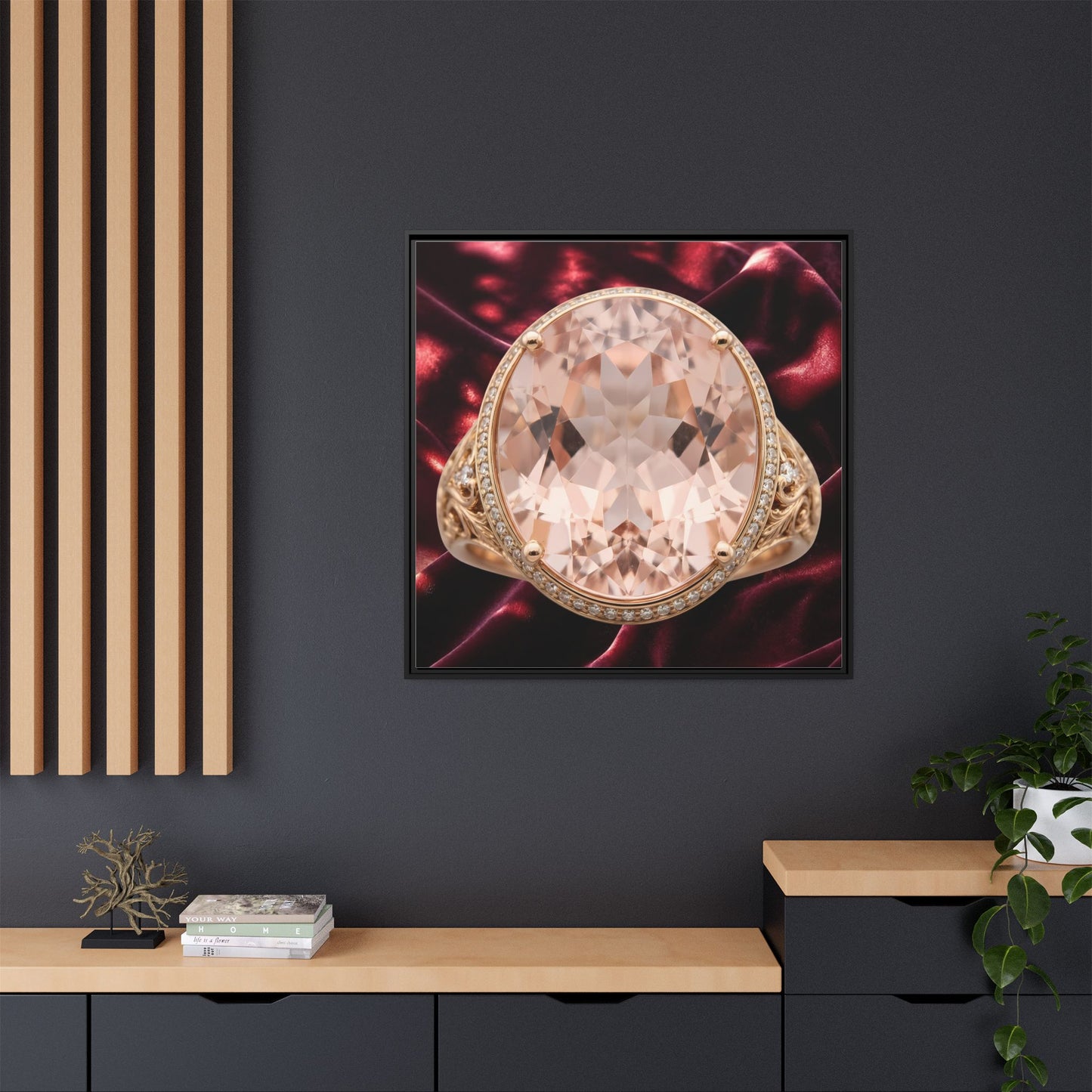 Faceted Grace Canvas