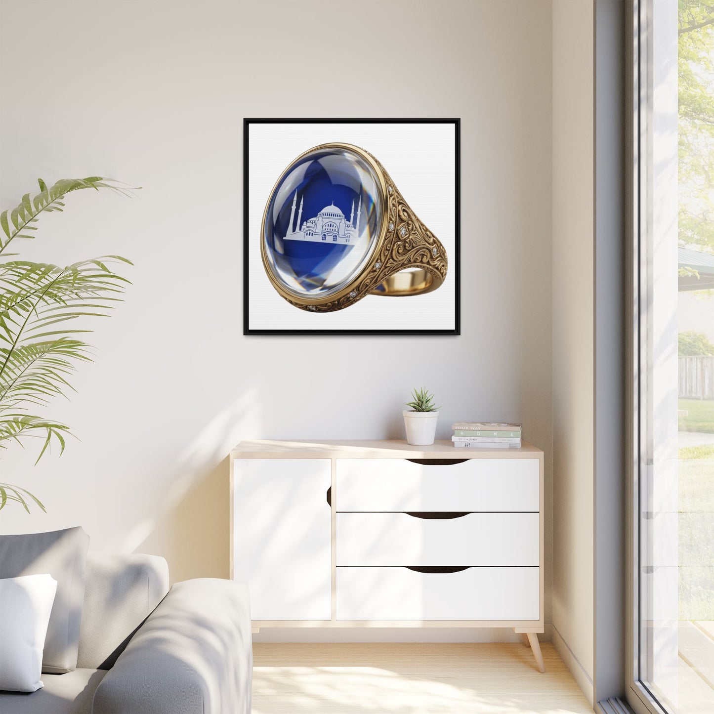 Mughal Reverie Framed Art