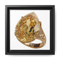 Citrine Signet Canvas Print