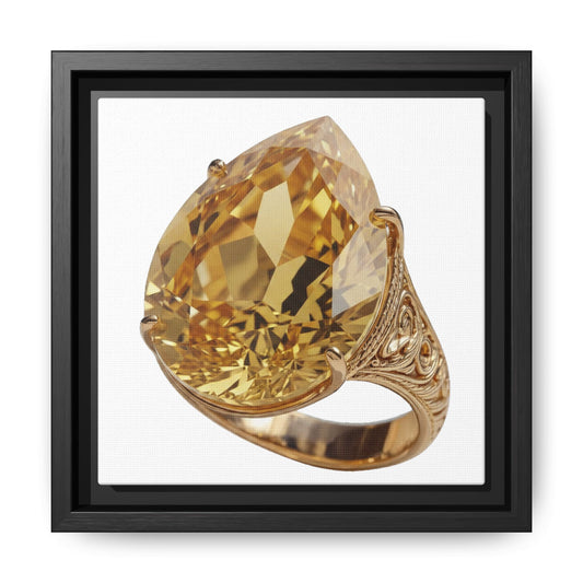 Citrine Signet Canvas Print