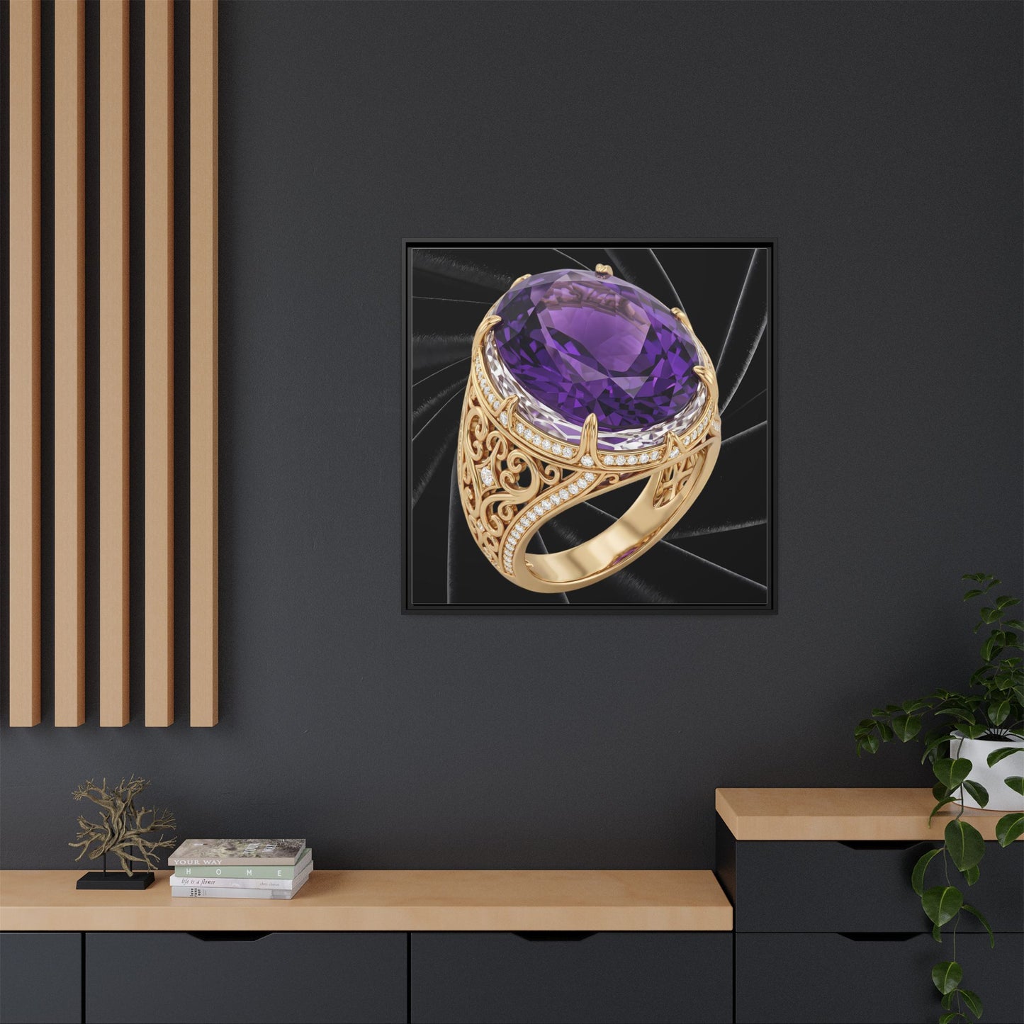 Velvet Amethyst Heirloom Canvas