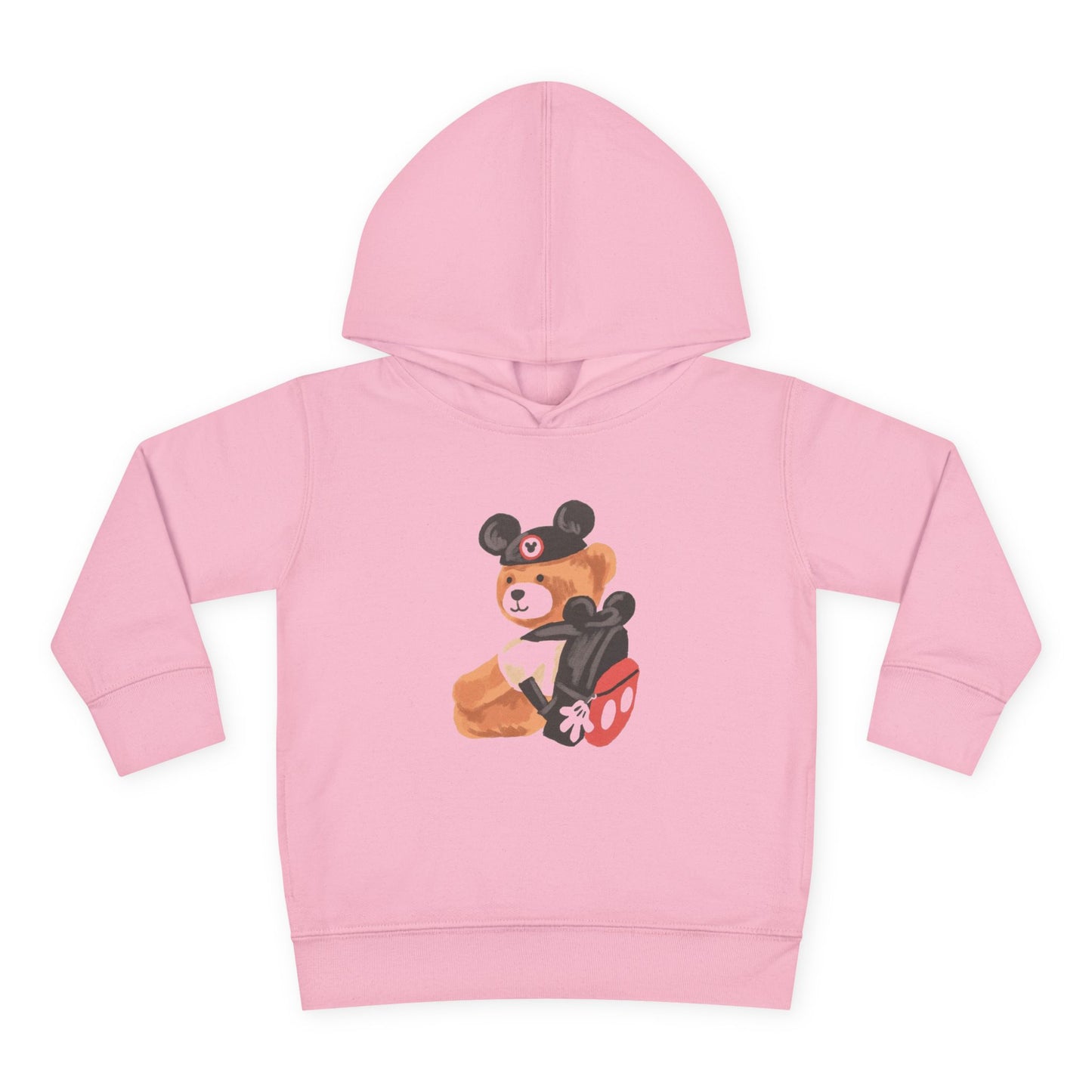 Playful Teddy Bear Toddler Pullover Hoodie