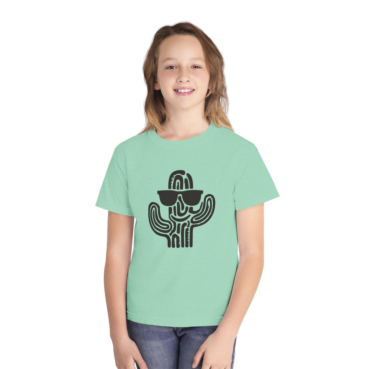 Youth Sunglasses Cactus Graphic T-Shirt