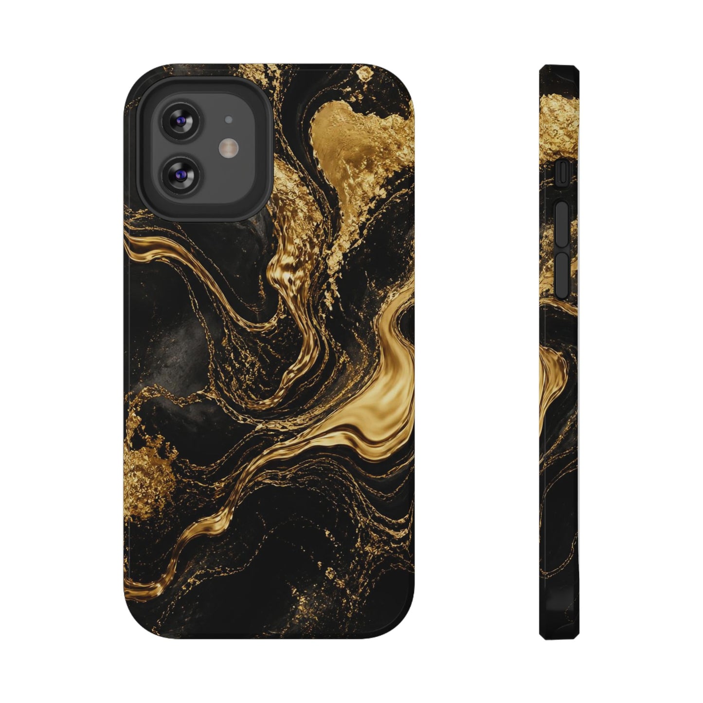 Obsidian Flow Apple Phone Case