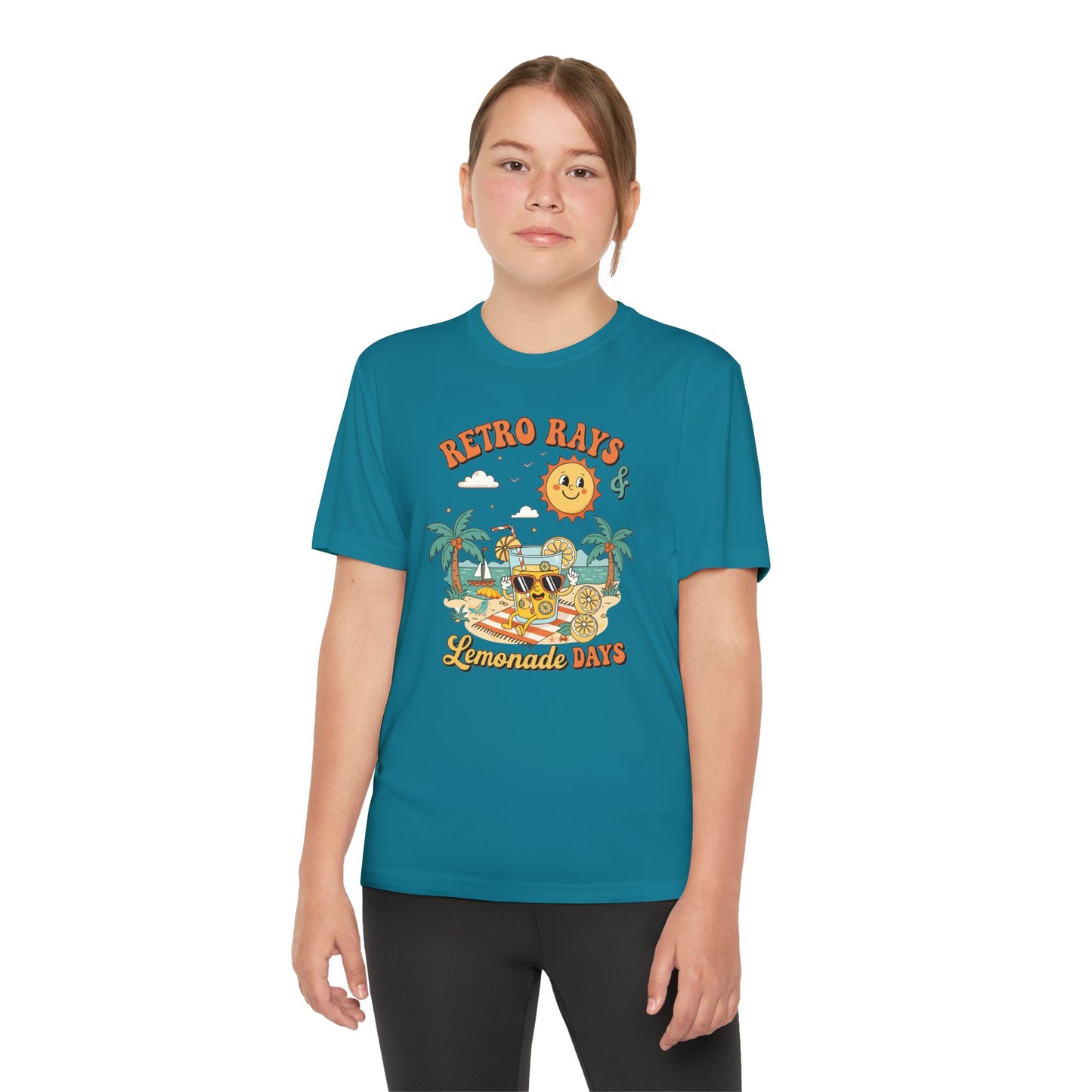 Retro Rays Lemonade Days Youth Tee