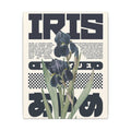 Iris Botanical Matte Canvas Print