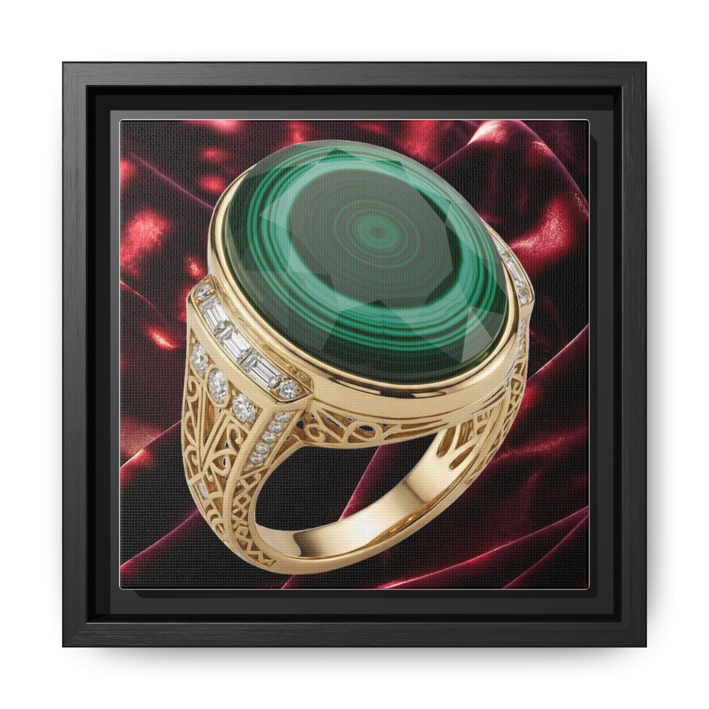 Malachite Showcase Canvas