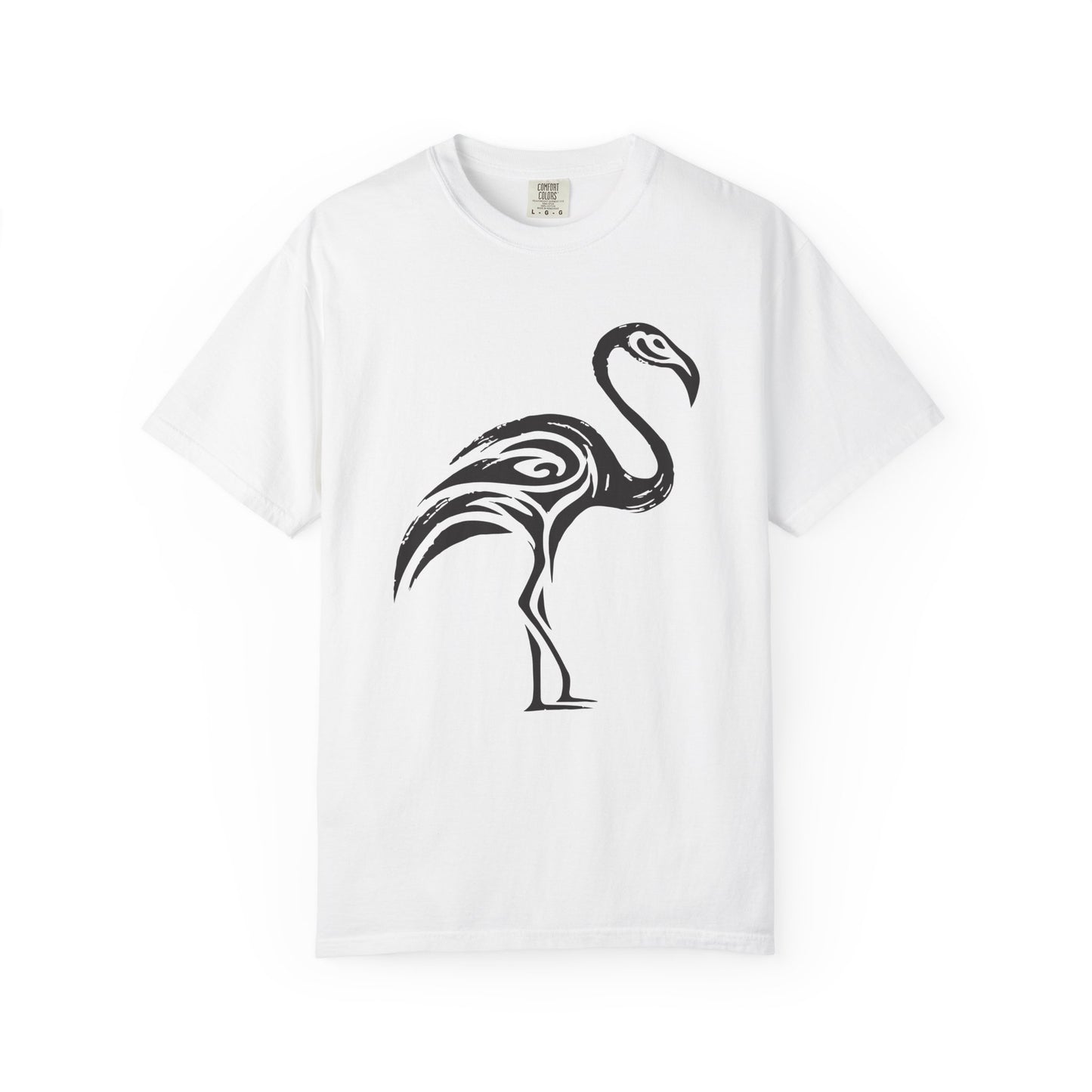 Flamingo Tribal Graphic T-Shirt