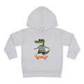 Skateboarding Crocodile Toddler Hoodie