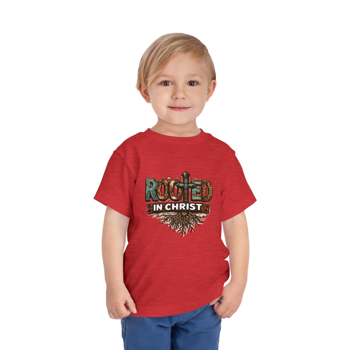 Toddler Rooted in Christ Graphic Tee