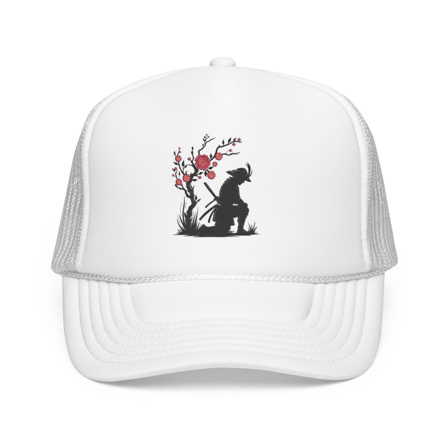 Cherry Silhouette Trucker Cap