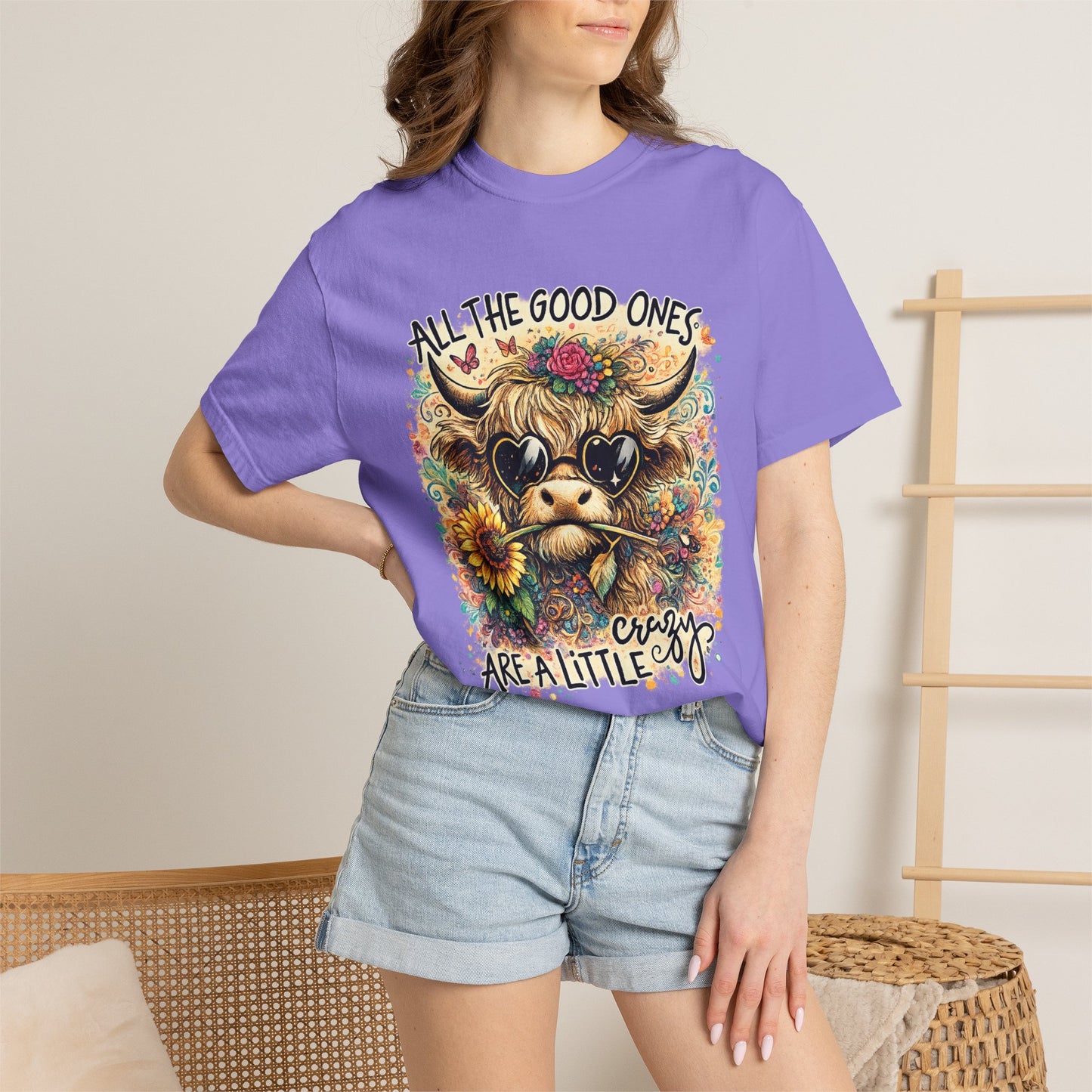 Good Ones Cow Graphic T-Shirt