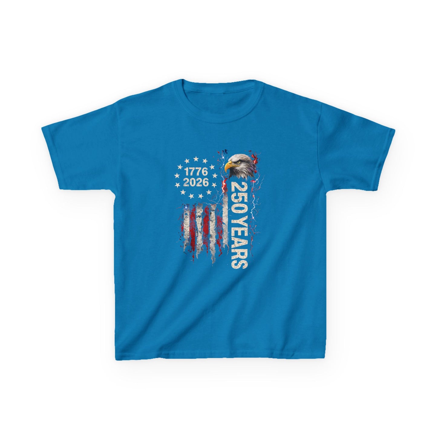 Youth America 250 Years Patriotic T-Shirt