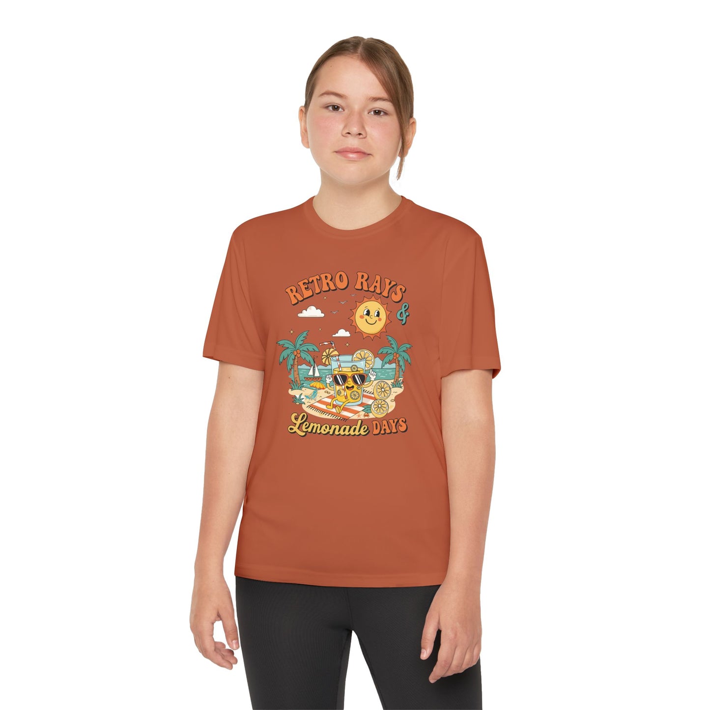 Retro Rays Lemonade Days Youth Tee