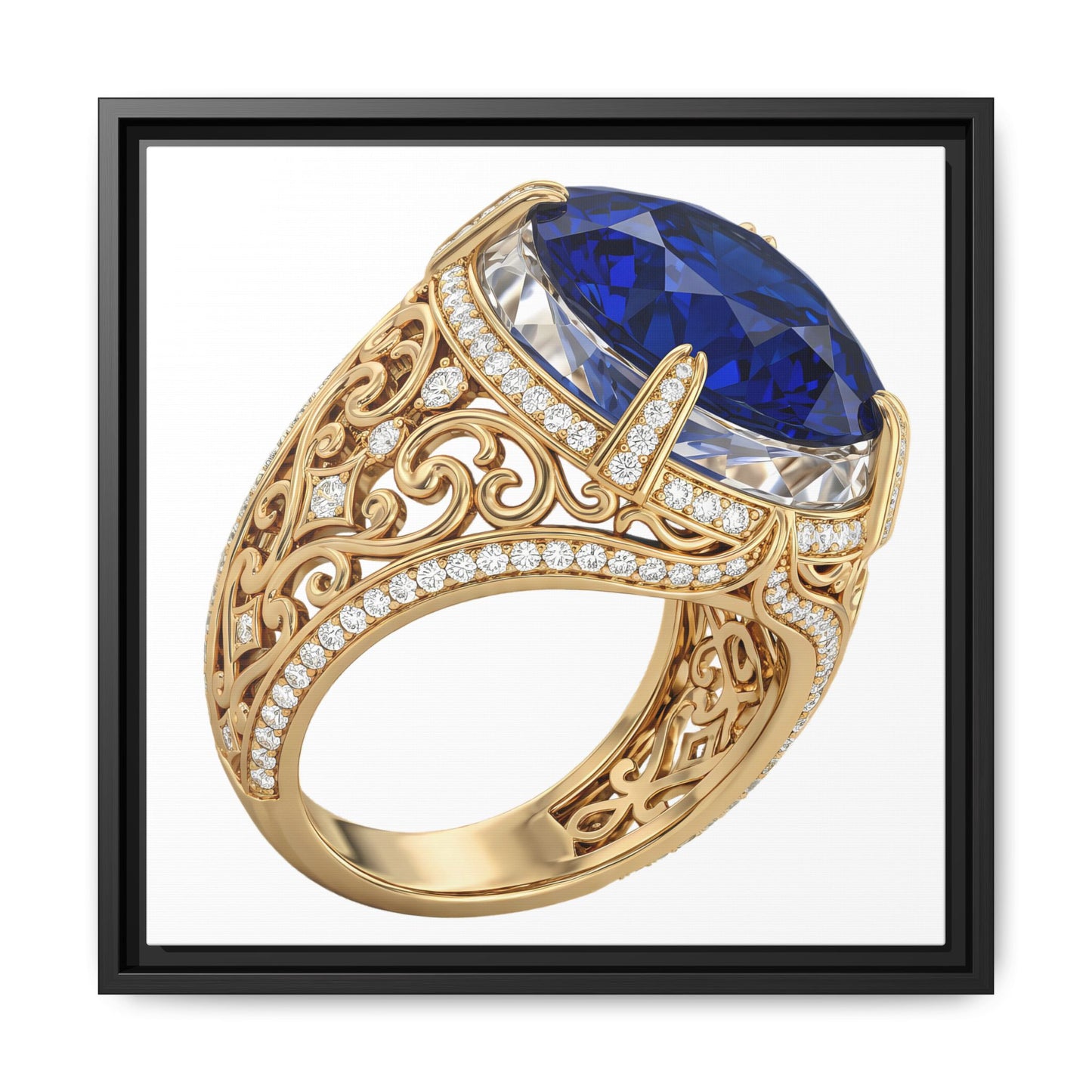 Sapphire Heirloom Canvas Print