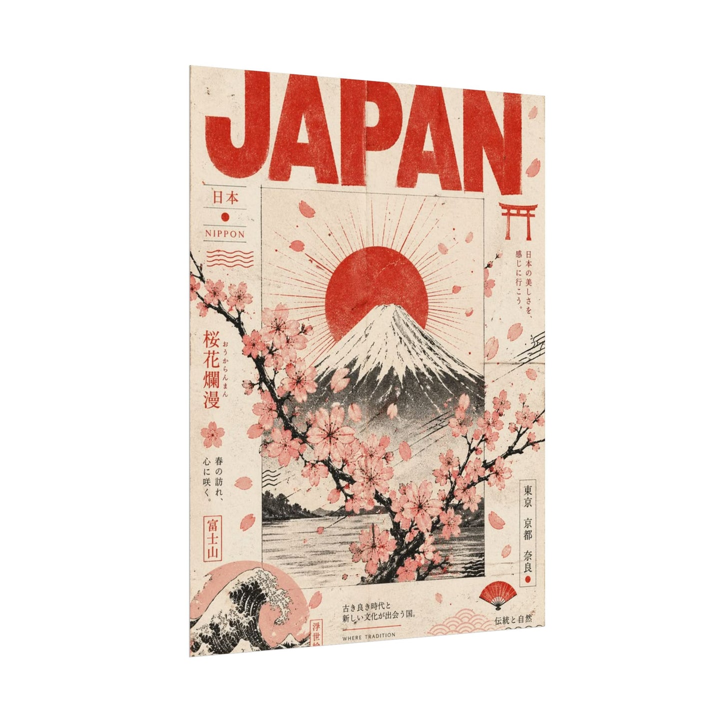 Fuji Voyage Poster