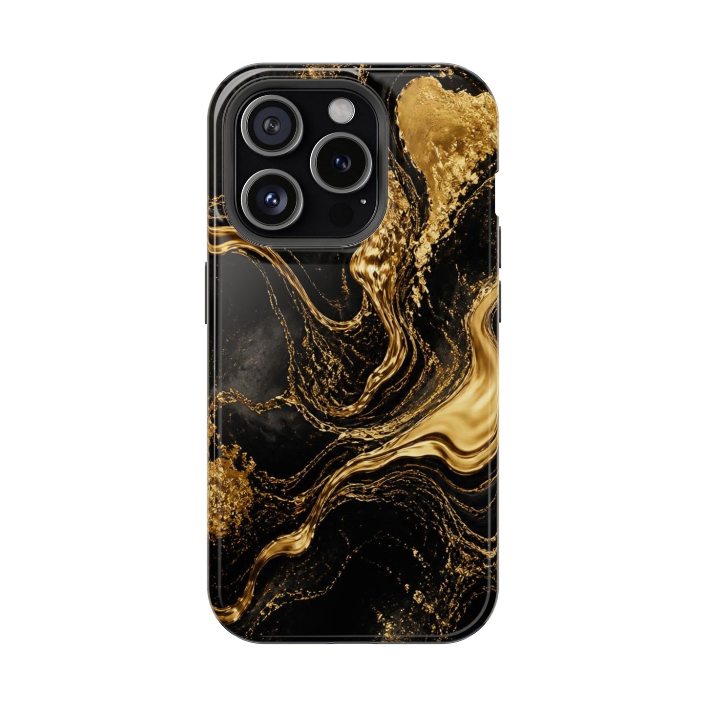 Obsidian Flow Apple Phone Case