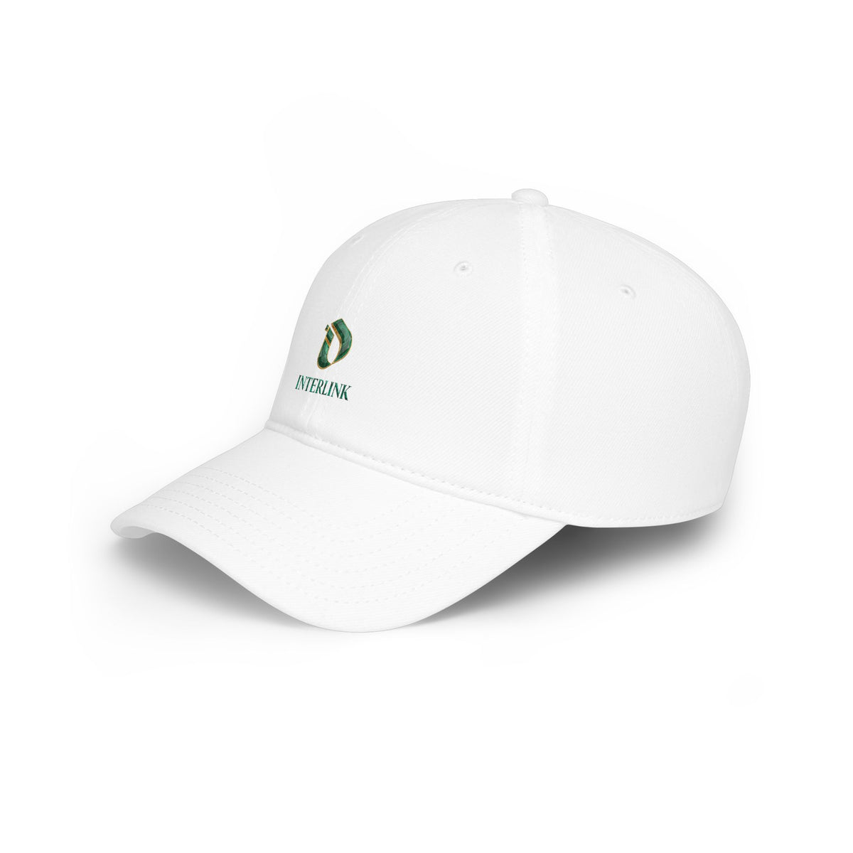 Malachite Veinmark Interlink Cotton Twill Cap