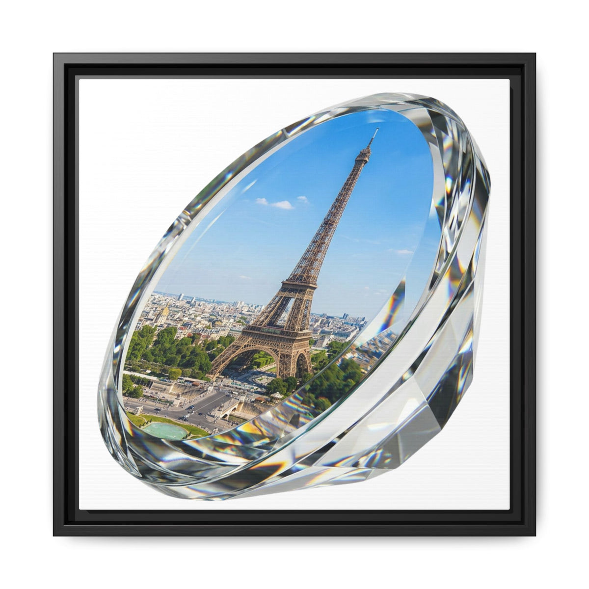 Parisian Vista Framed Art