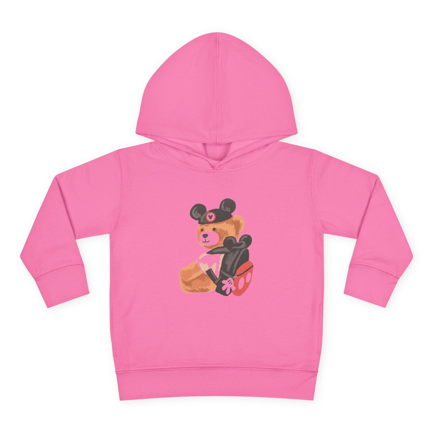 Playful Teddy Bear Toddler Pullover Hoodie