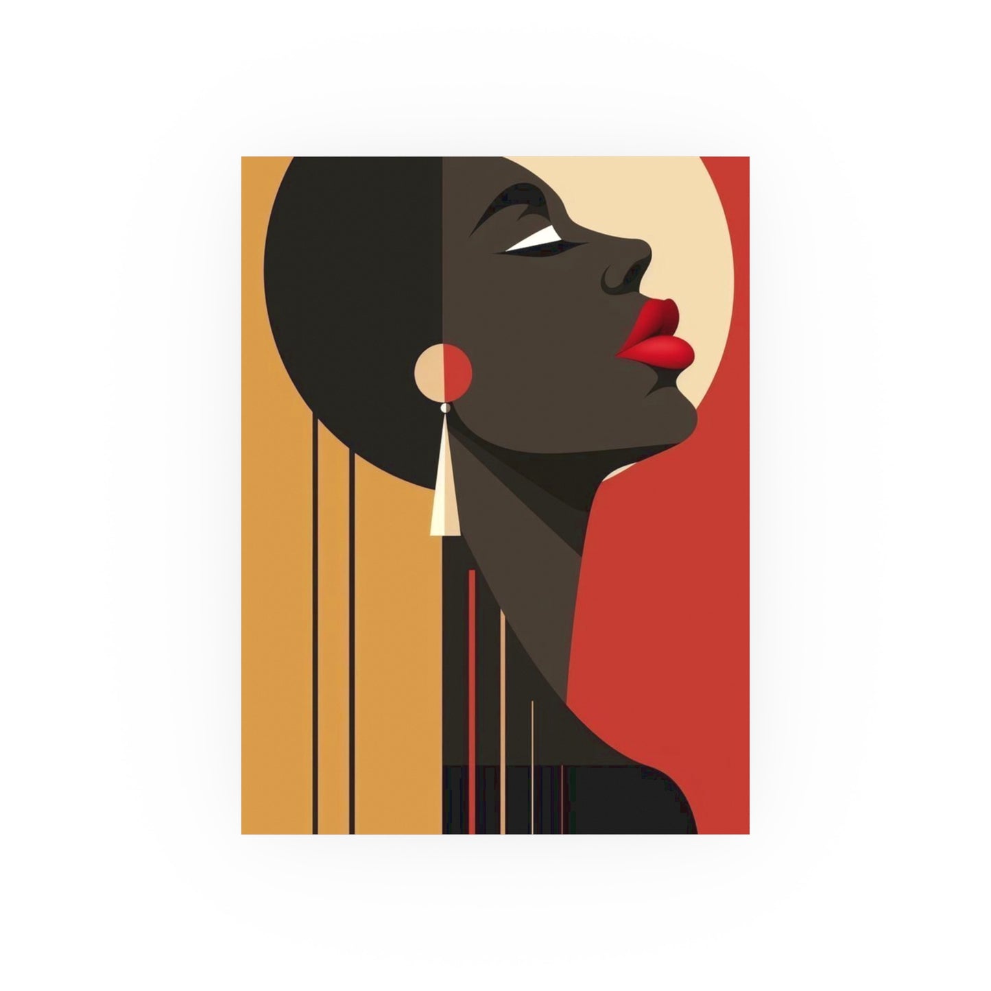 Portrait of Poise Poster