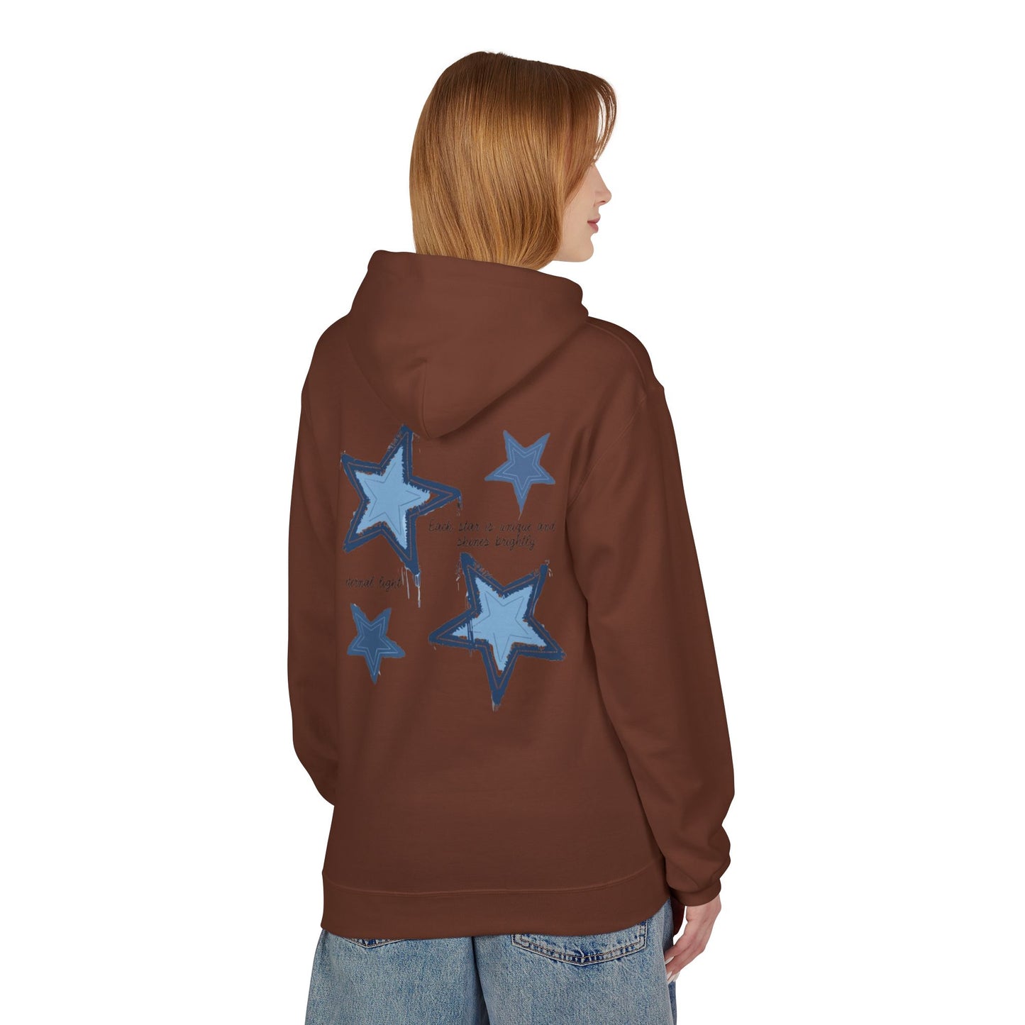 Starlight Minimal Graphic Hoodie