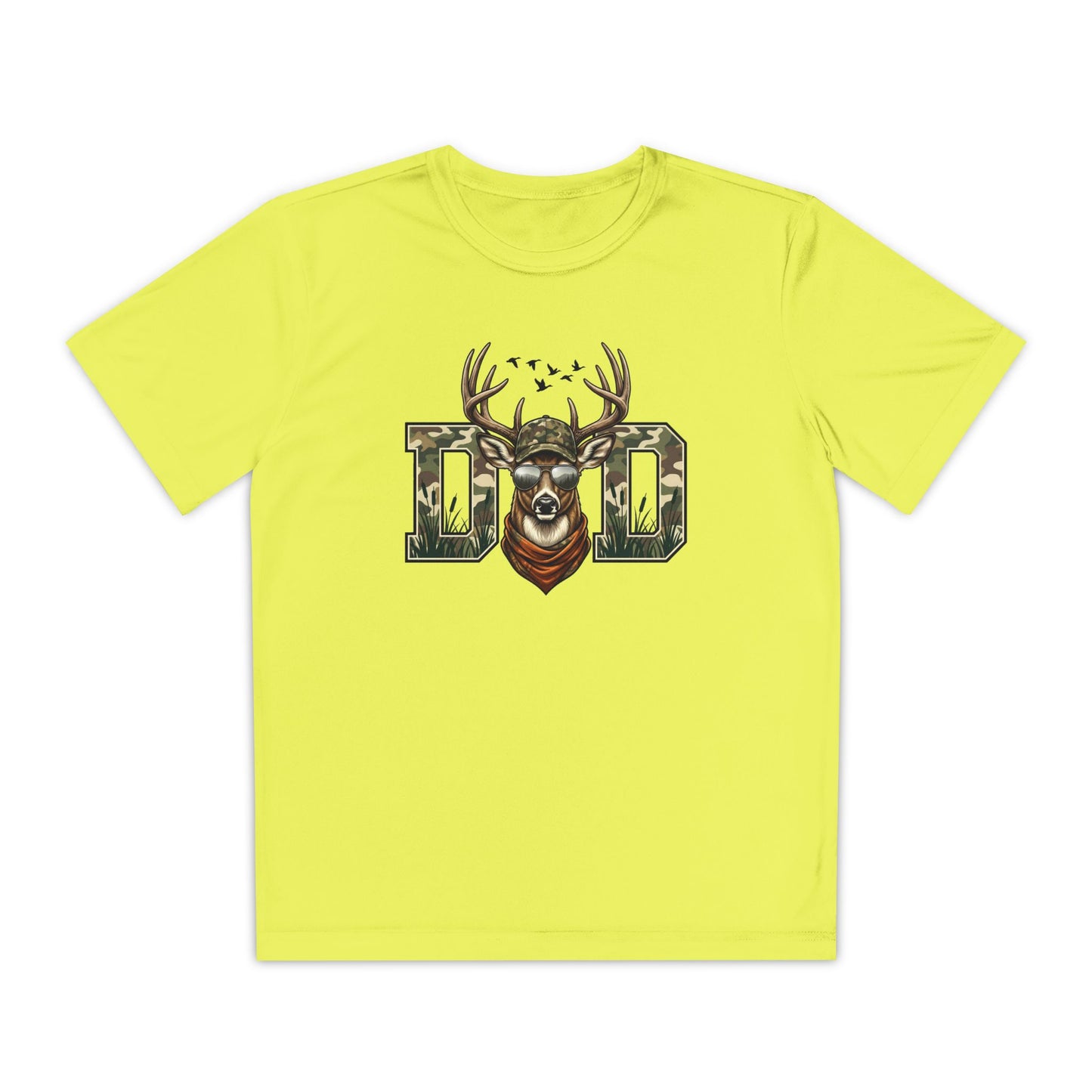 Youth Camo Deer Graphic T-Shirt