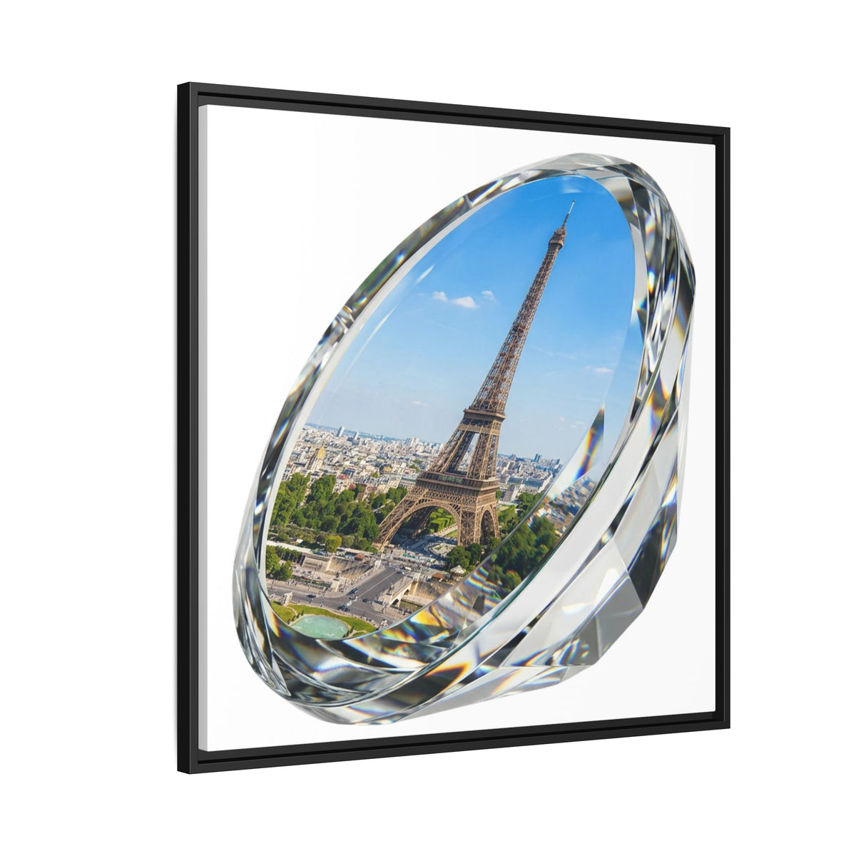 Parisian Vista Framed Art