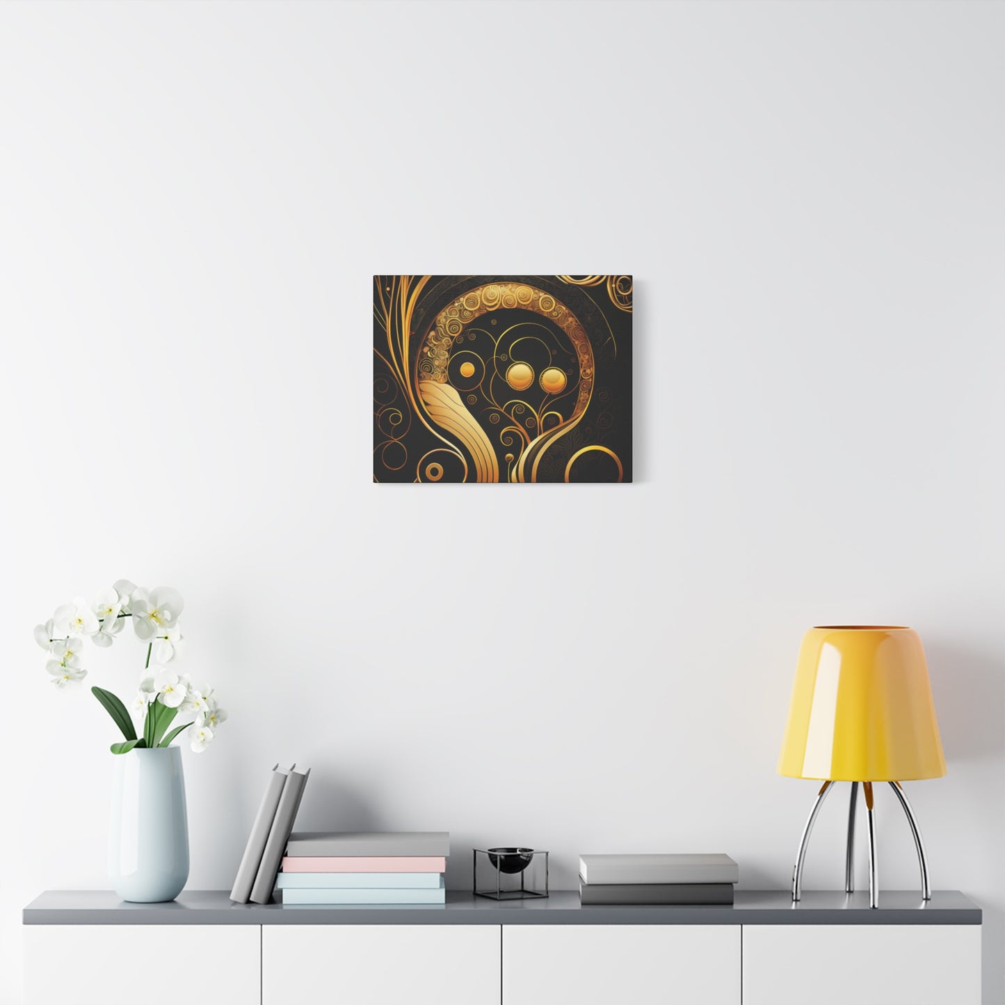 Orbital Embrace Canvas