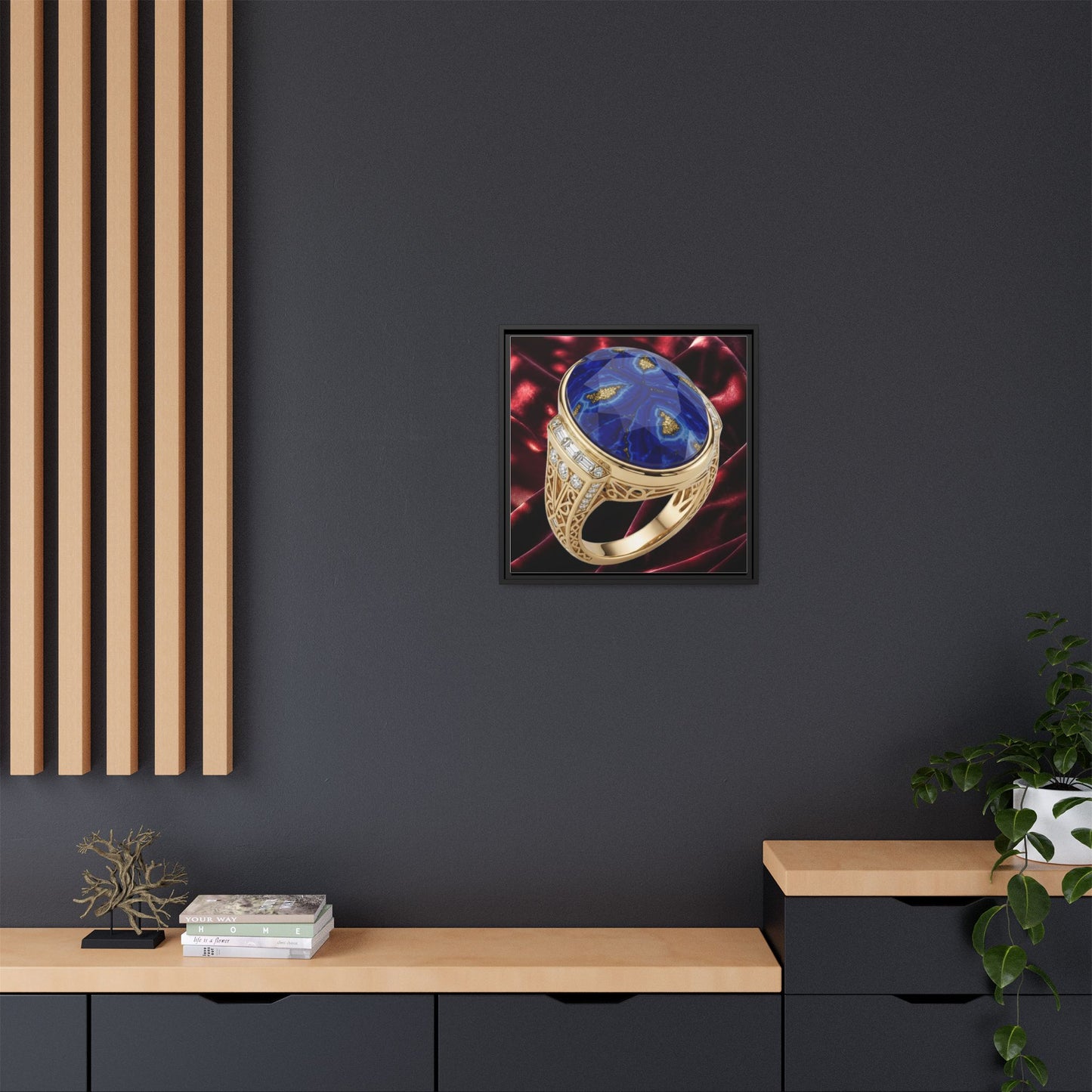 Celestial Lapis Canvas