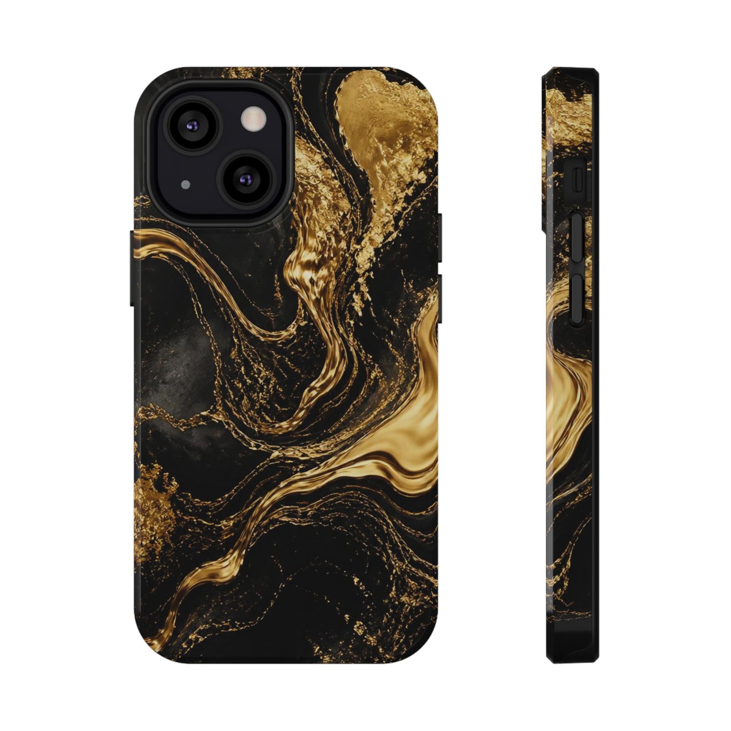 Obsidian Flow Apple Phone Case