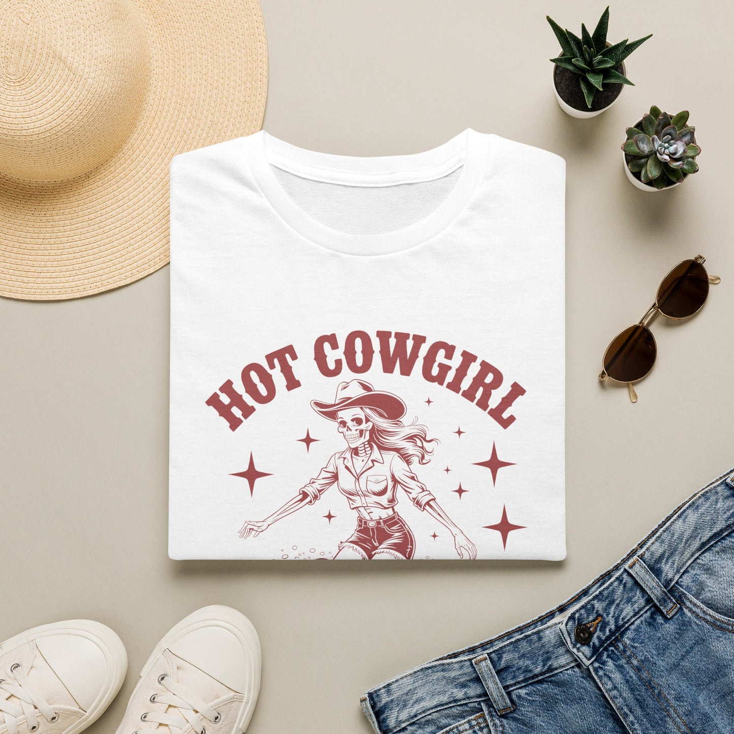 Hot Cowgirl Summer Unisex T-Shirt
