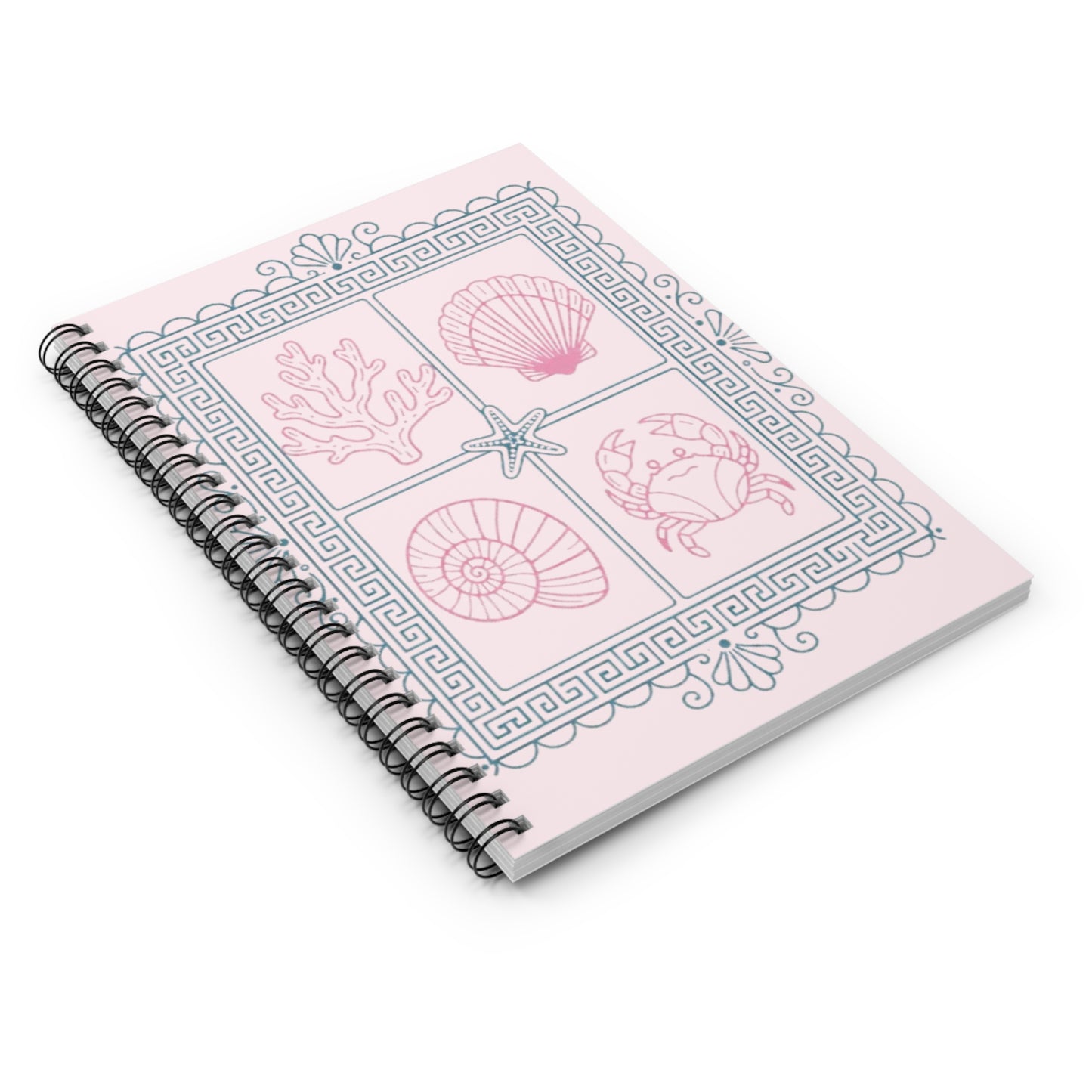 Seaside Sketch Spiral Notebook