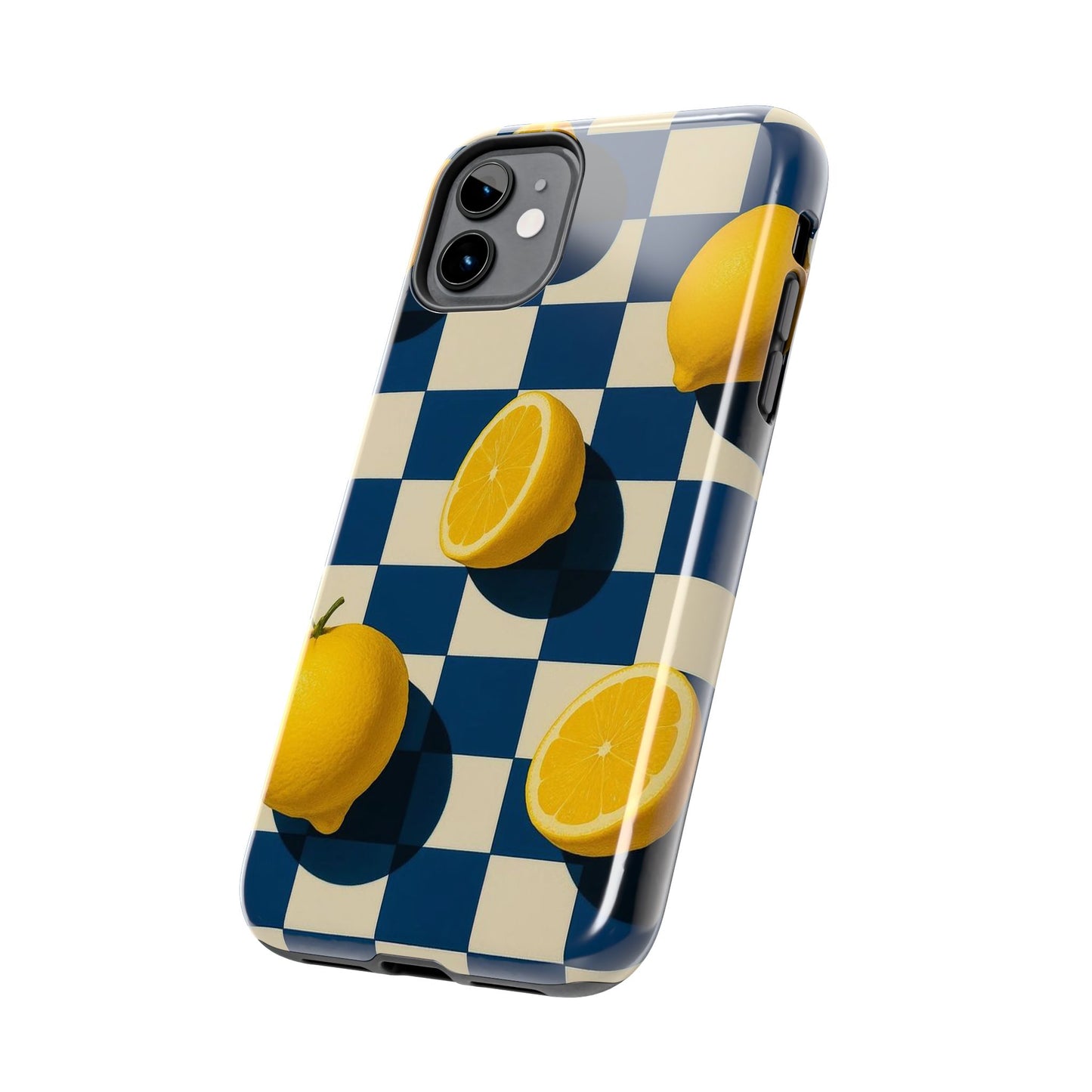 Citrus Tessellation Apple Phone Case