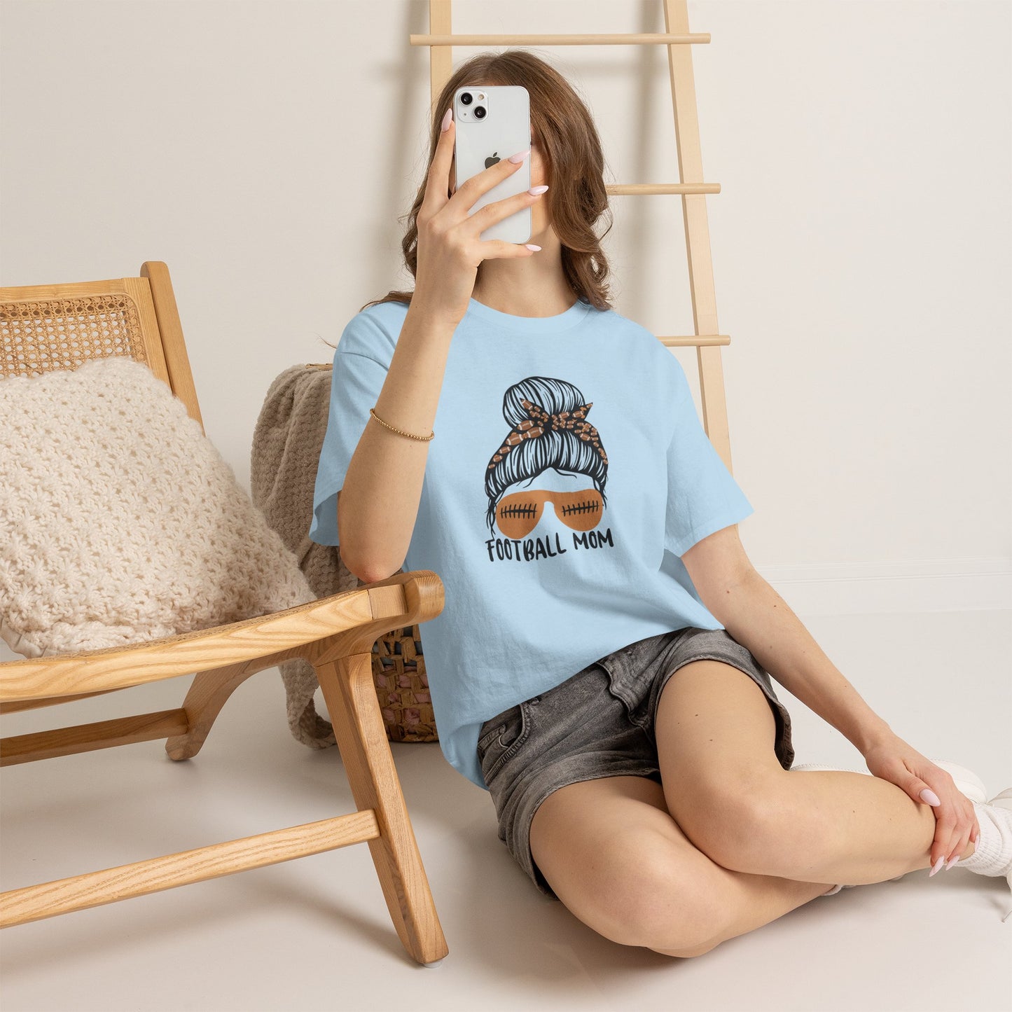 Game Day Football Mom Graphic T-Shirt