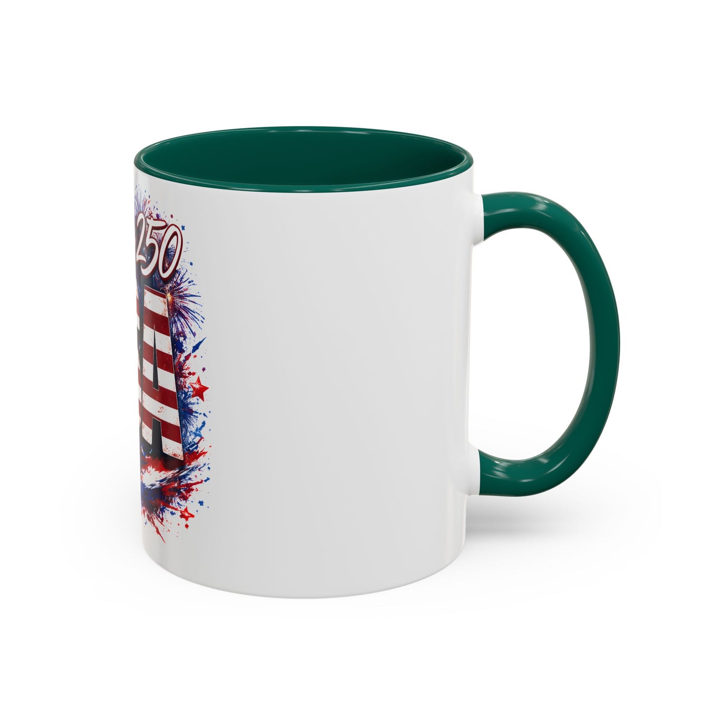 Patriotic USA 250 Celebration Coffee Mug
