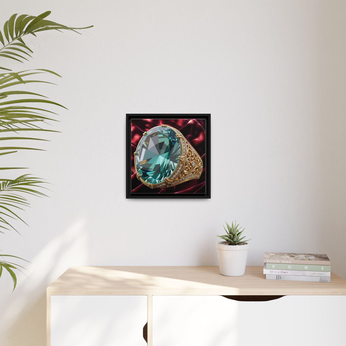 Monumental Tourmaline Canvas