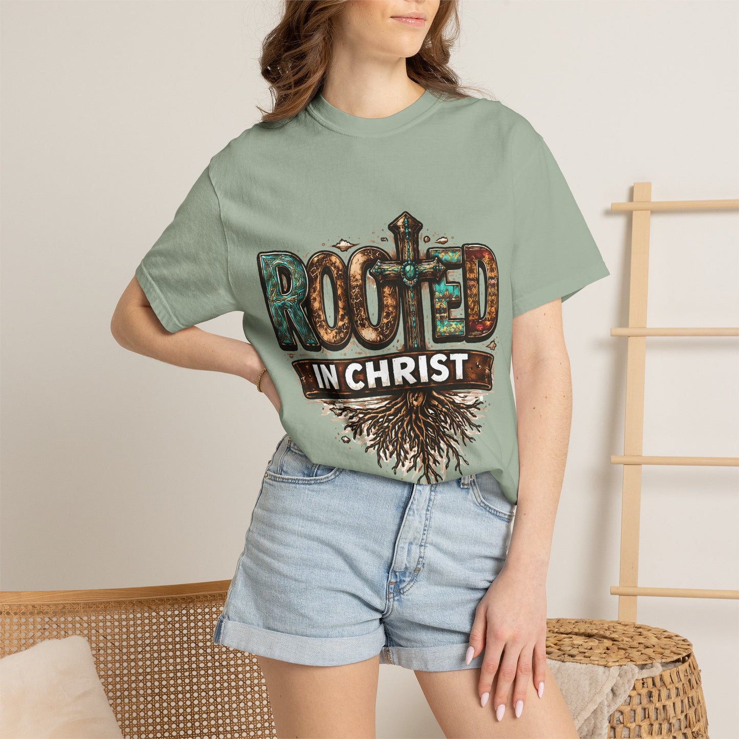 Rooted in Christ Graphic T-Shirt