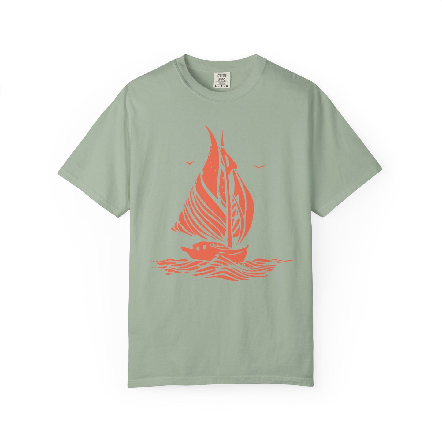 Nautical Sailboat Graphic T-Shirt