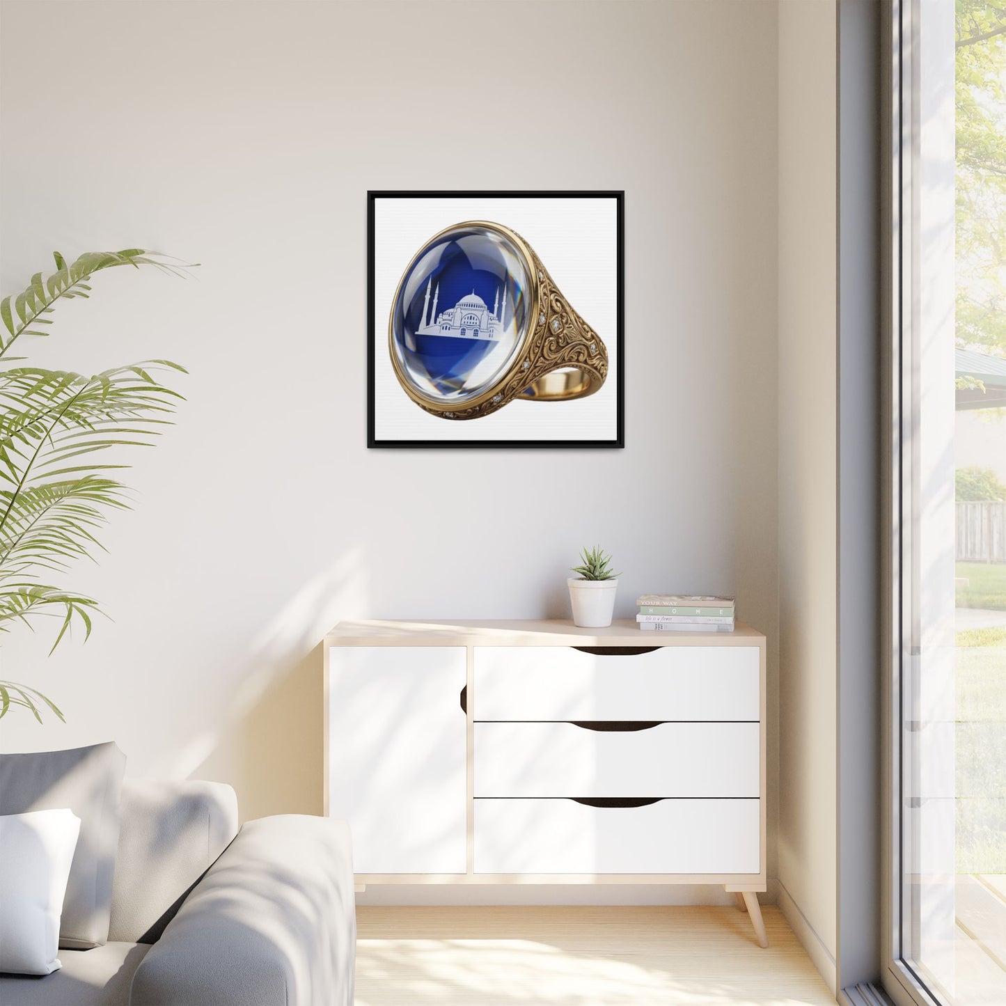 Mughal Reverie Framed Art