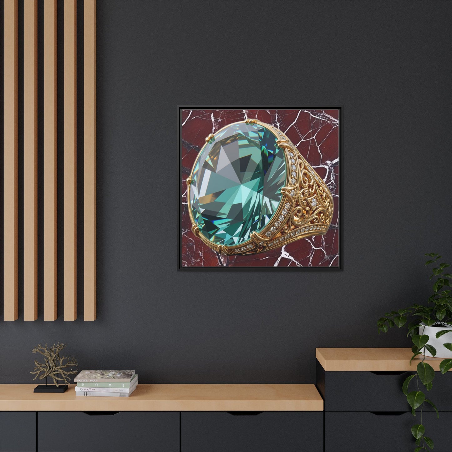 Tourmaline Grandeur Canvas