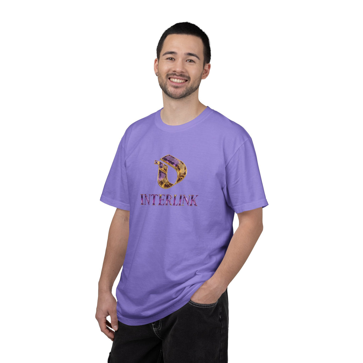 Ametrine Gem-Cut Interlink Tee