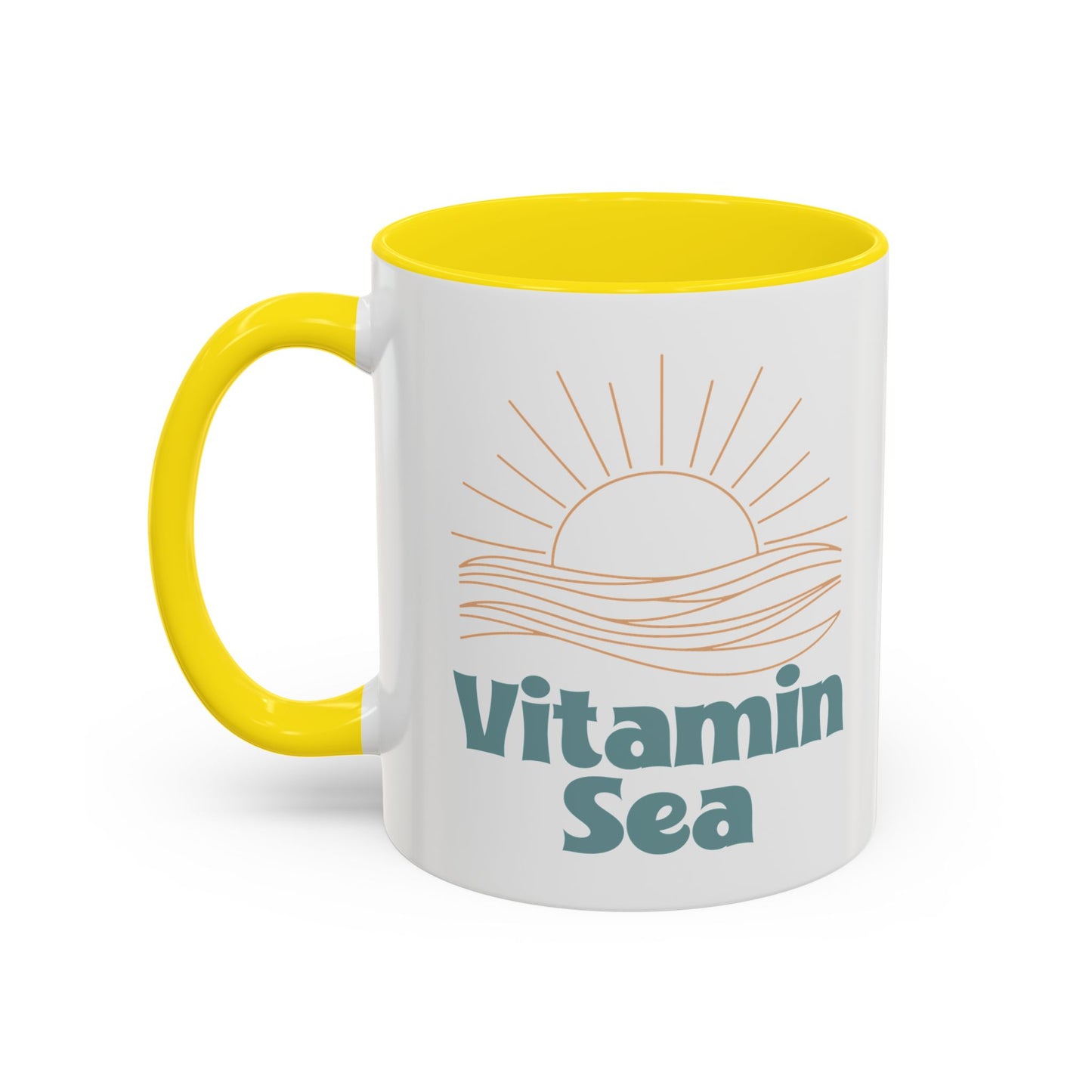 Vitamin Sea Accent Coffee Mug
