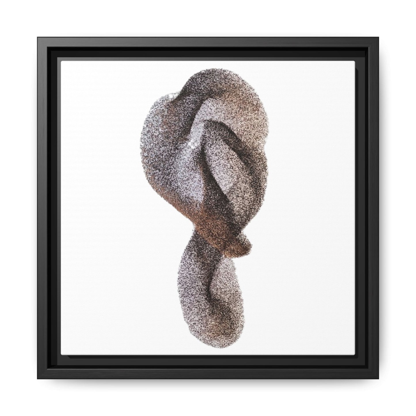 Textured Knot Canvas Print