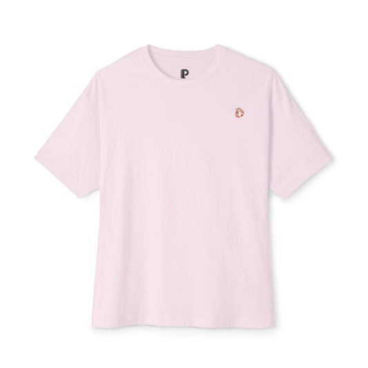 Morganite Gem Mosaic Back Print Boxy Cotton Tee